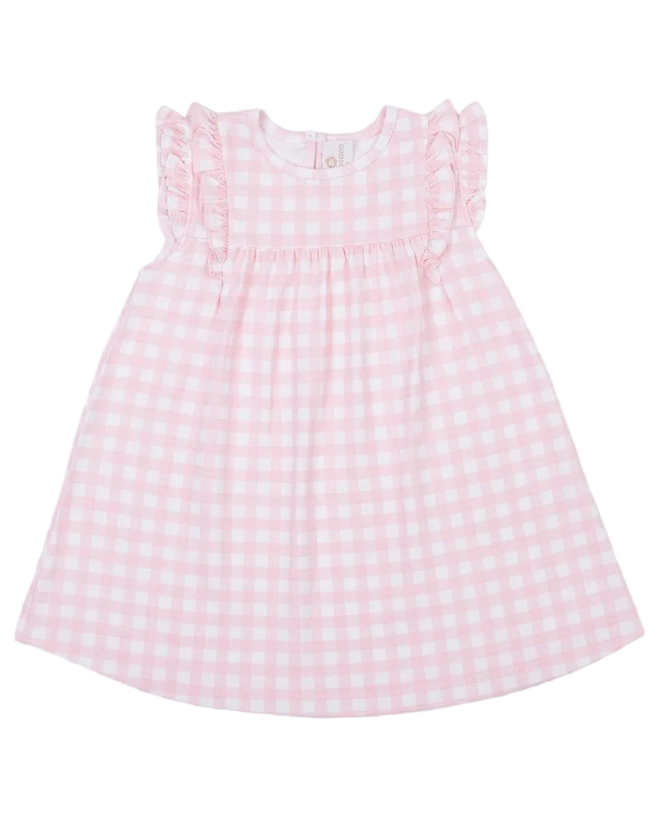 Pink Gingham Aurelia Dress