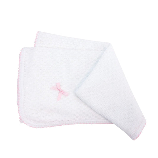 Paty Knit Receiving Blanket
