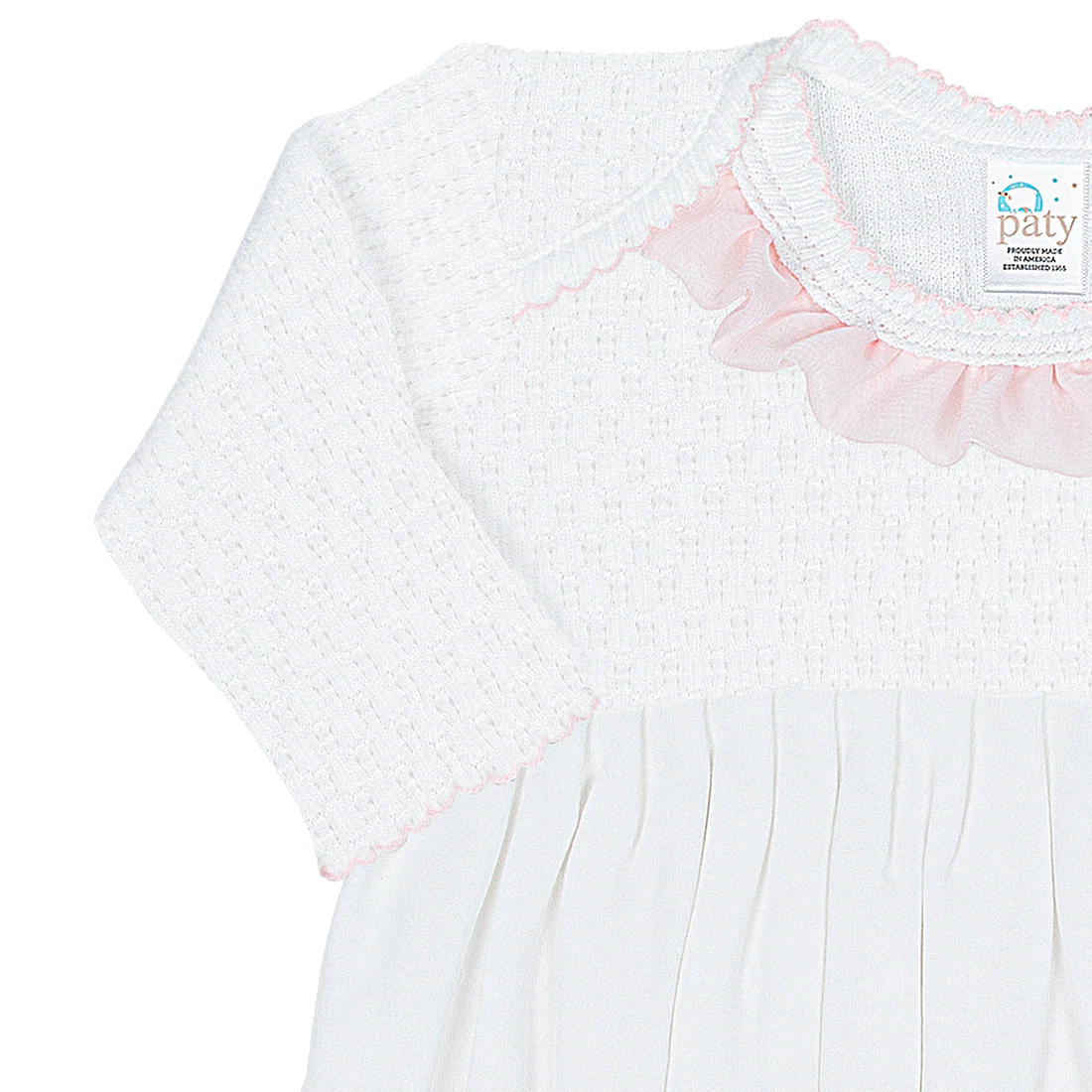 Paty Gown Chiffon Ruffle Pink - NB