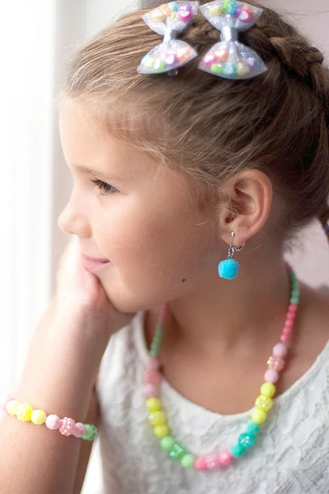 Vividly Vibrant Necklace & Bracelet Set (2pc)