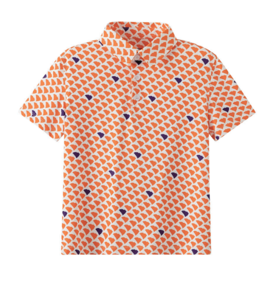 SC Outline Orange Polo