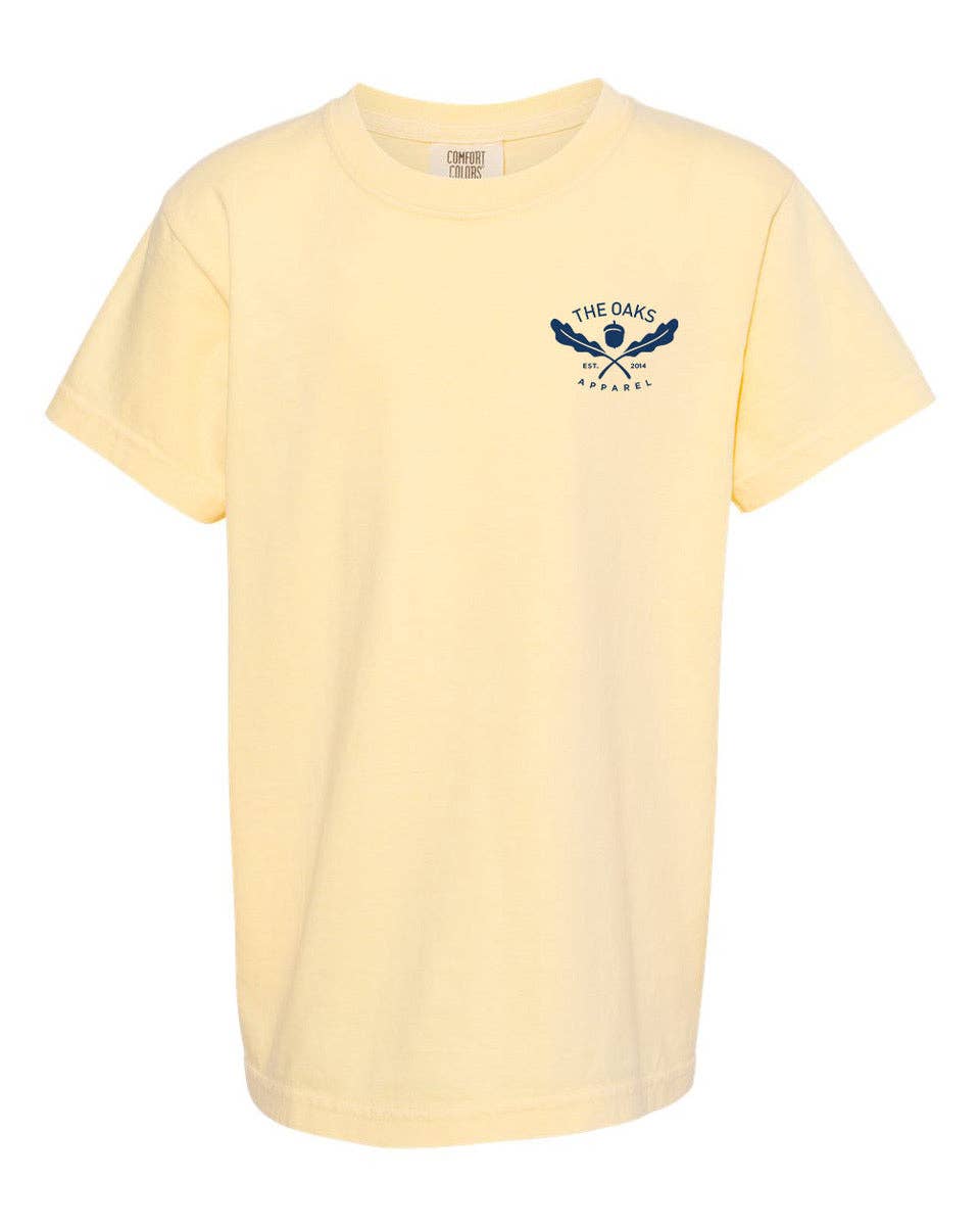 Mightier Tee: Light Blue