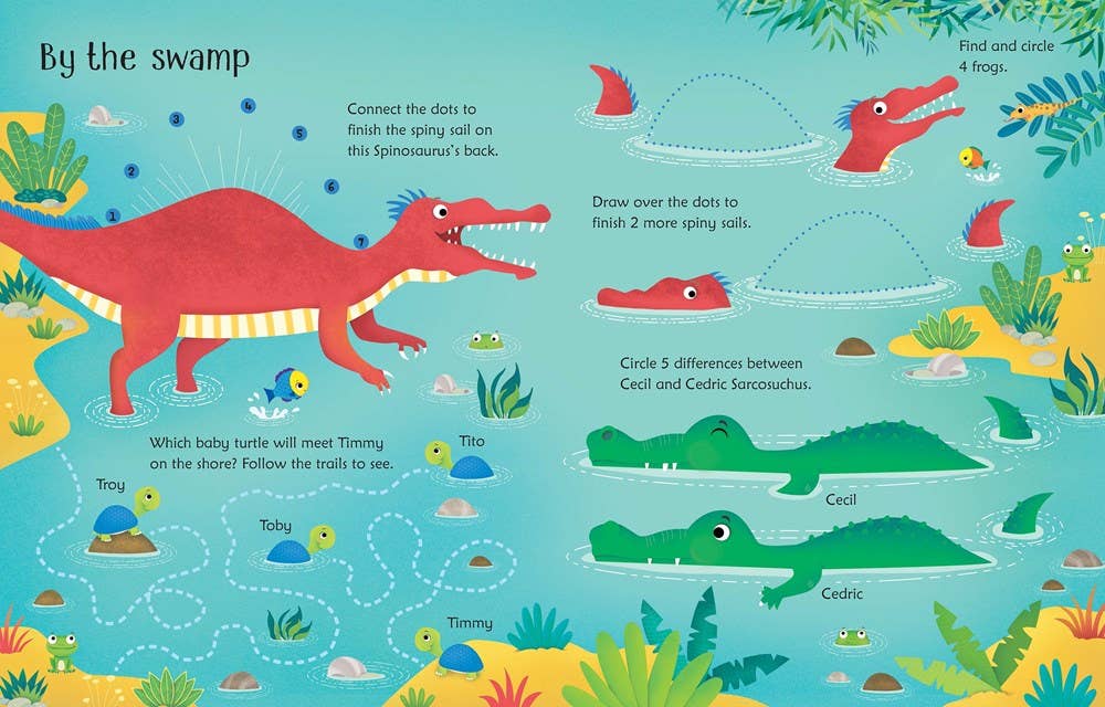 Wipe-Clean Dinosaur