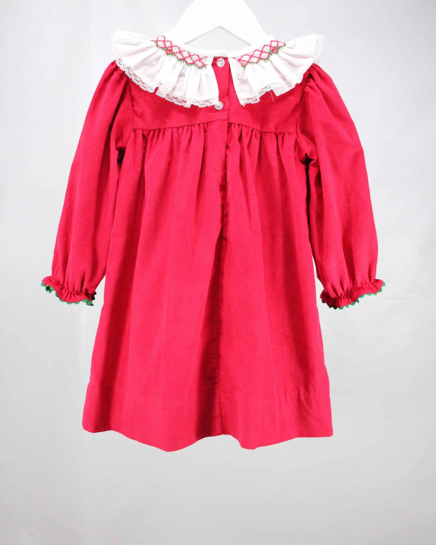 Red and White Claire Dress