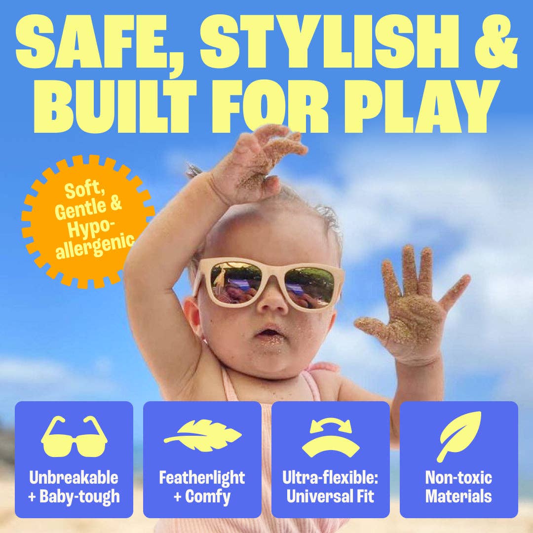 Baby Sunglasses 0-24m - Pink Starfish