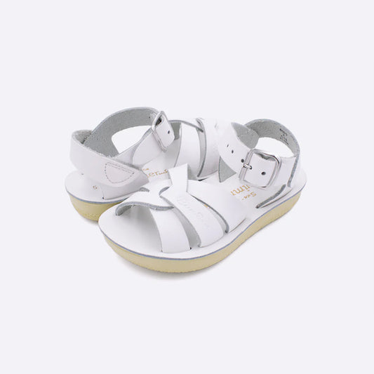 Swimmer Toddler Sandals (White)