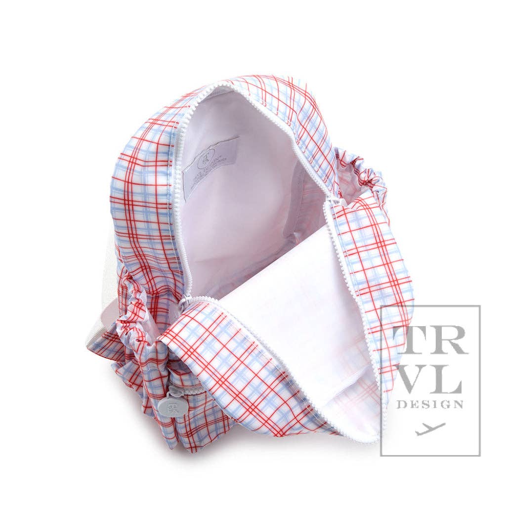Red Plaid Mini Backer
