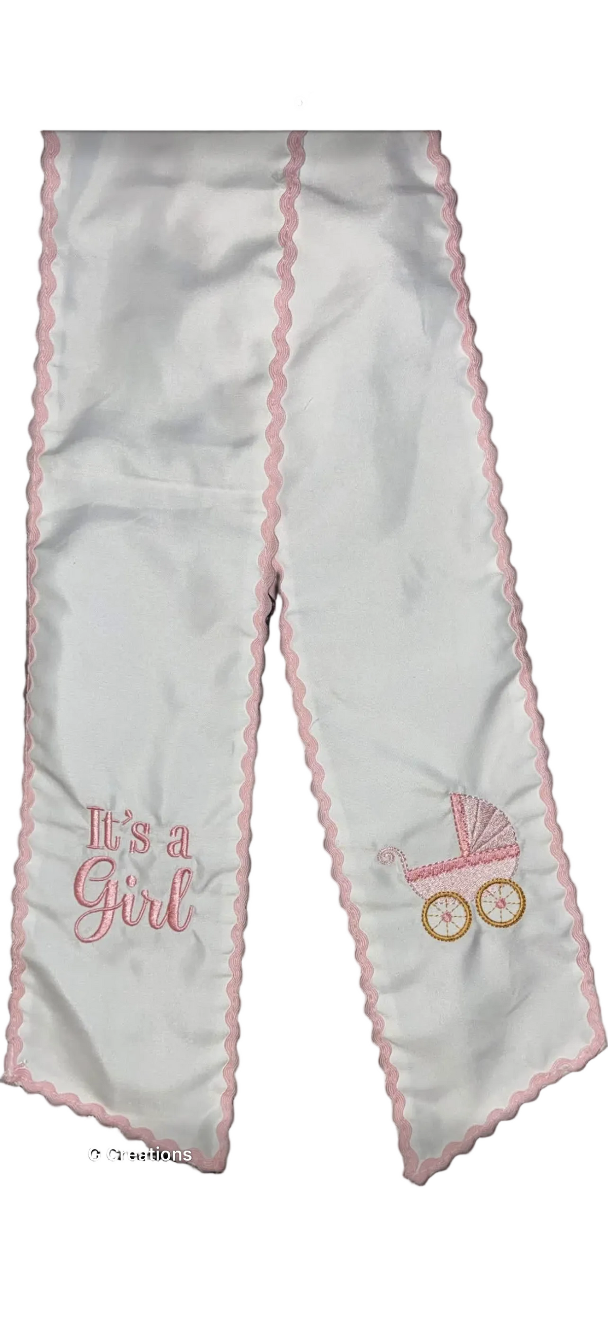 Wreath Sash - It’s a Girl