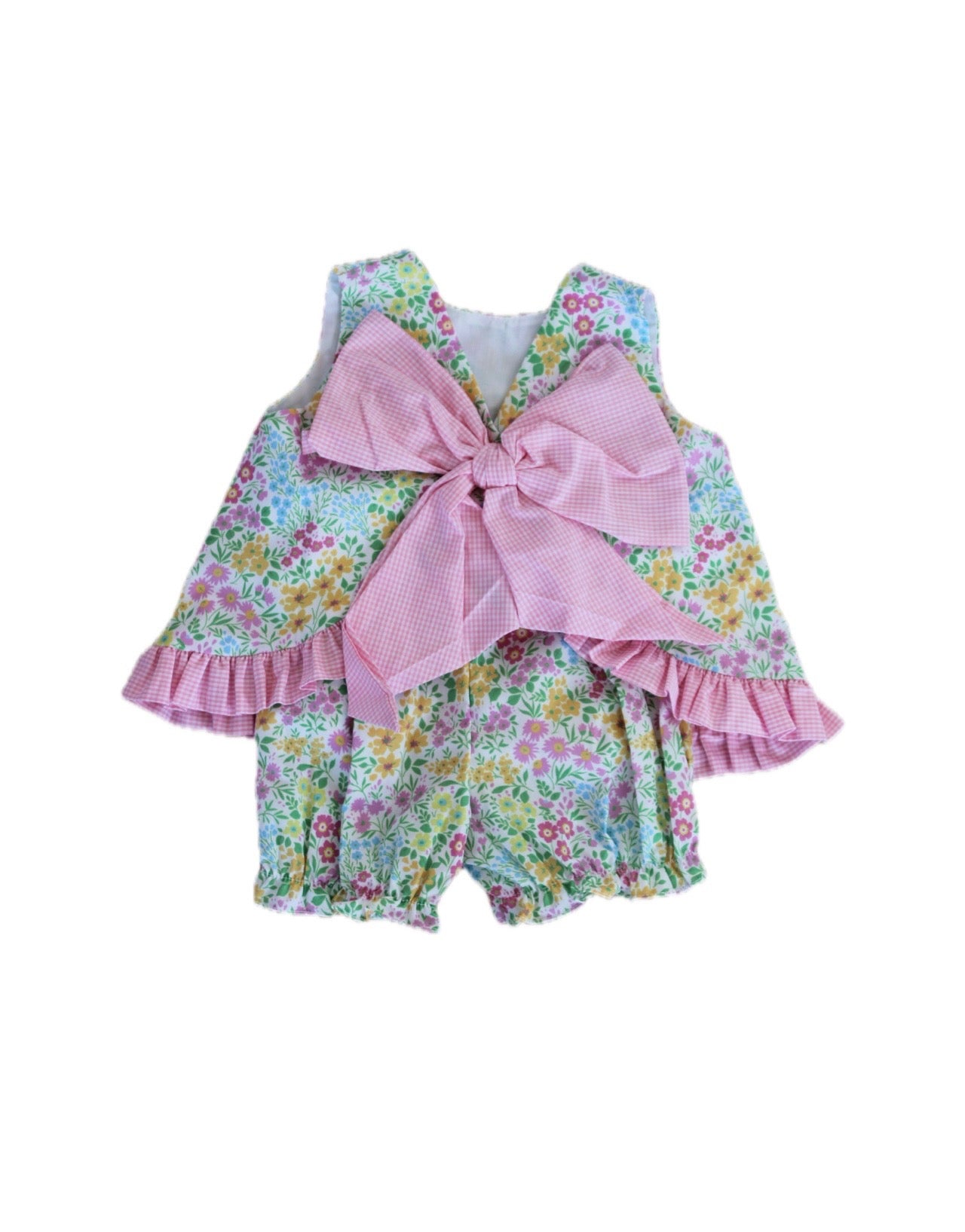 Abby Sunflower Bloomer Set