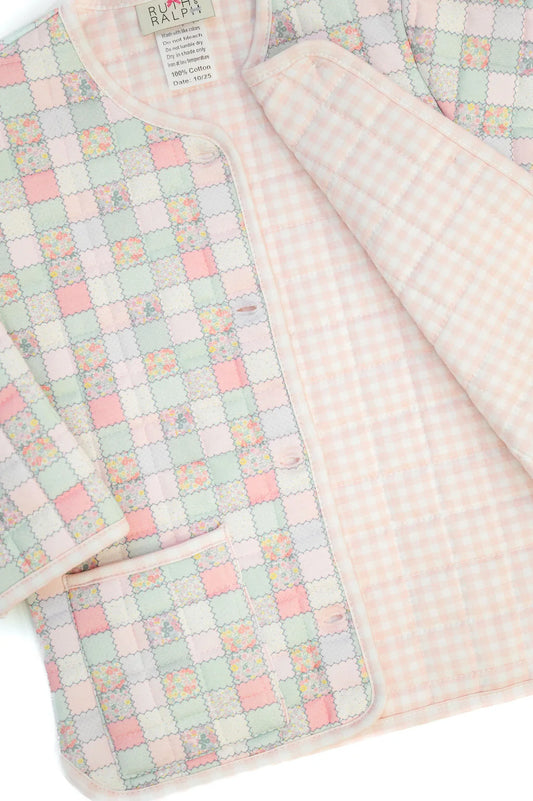 Patchwork Girl Coat