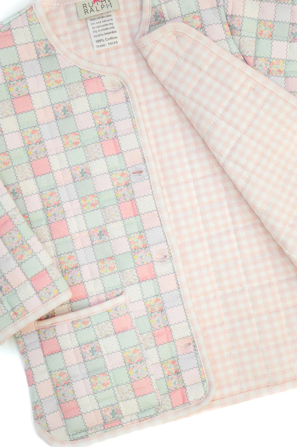 Patchwork Girl Coat