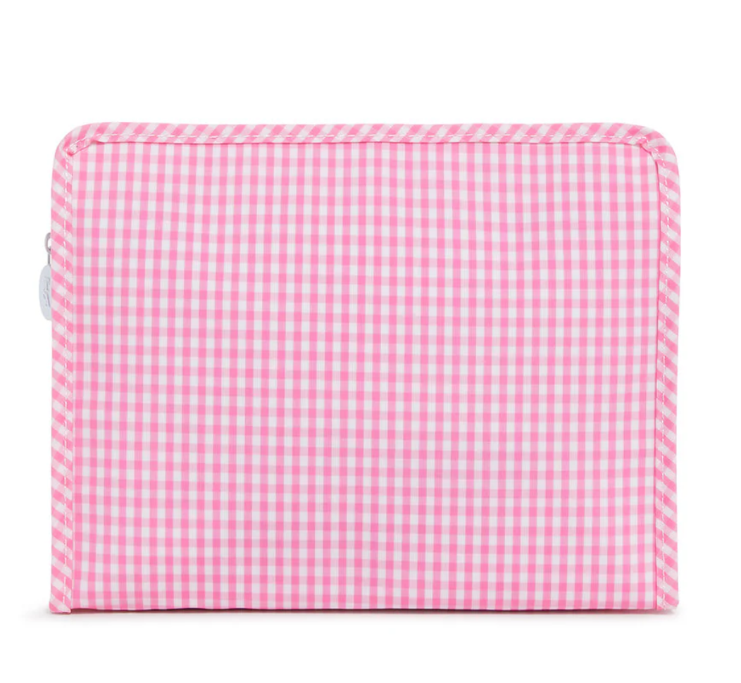 Large Roadie - Gingham Pink