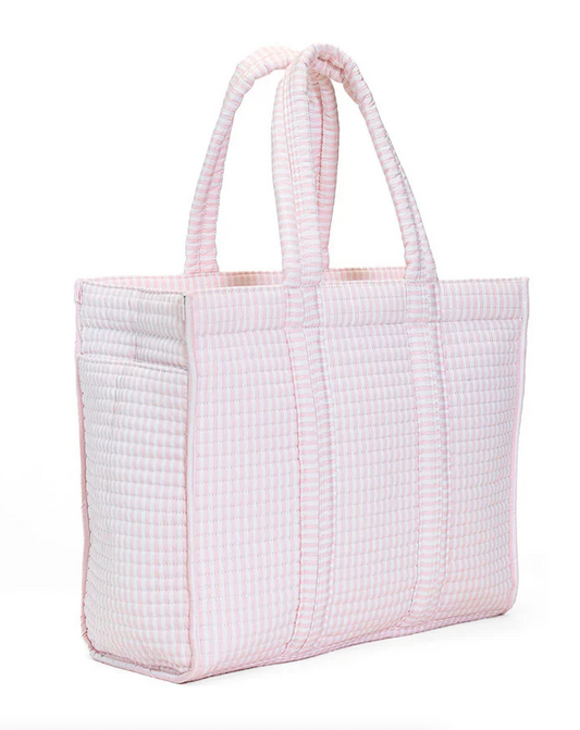 Pink Stripe Go Go Tote
