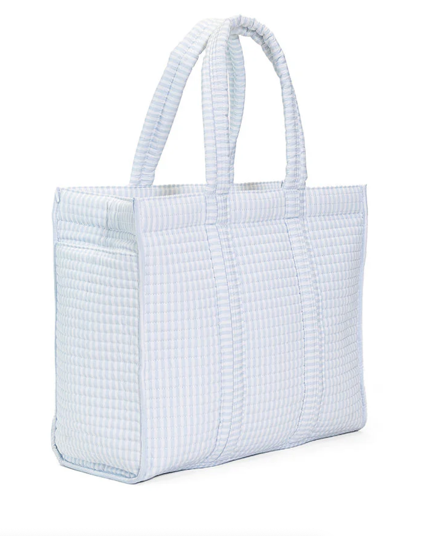 Blue Stripe Go Go Tote