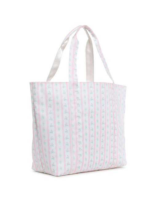 Jumbo Tote Ribbion Floral