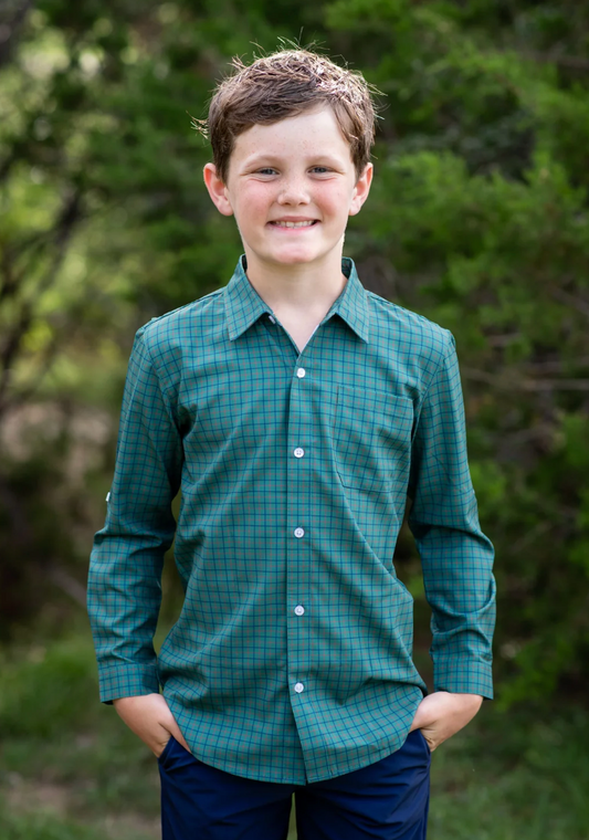 Holiday Tattersall LS Shirt