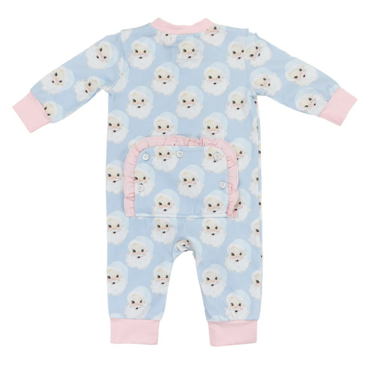 Santa Baby Girls Pink Zippy Lounge
