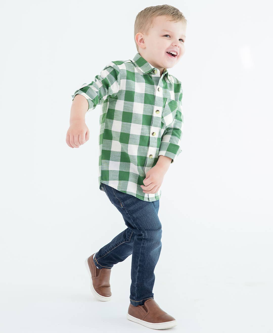 Baby Boys Medium Wash Denim Jeans
