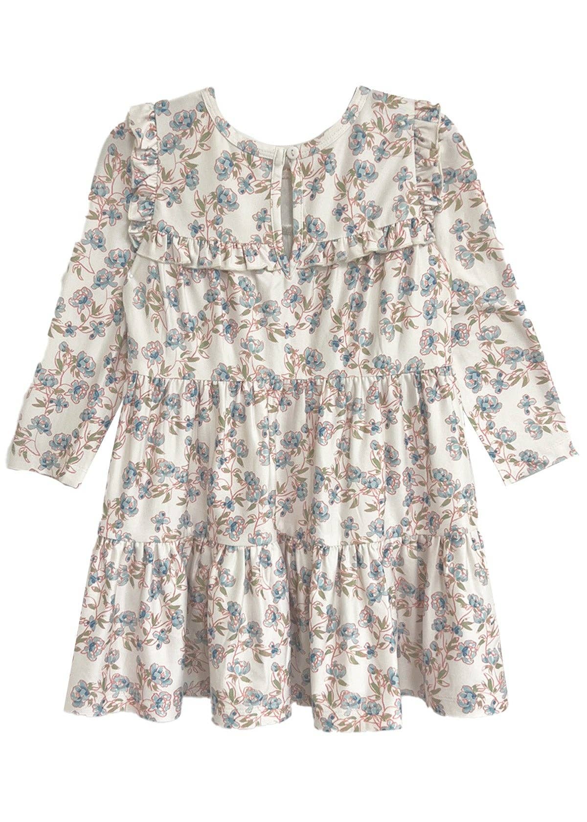 Sadie Dress: Blue / 2T