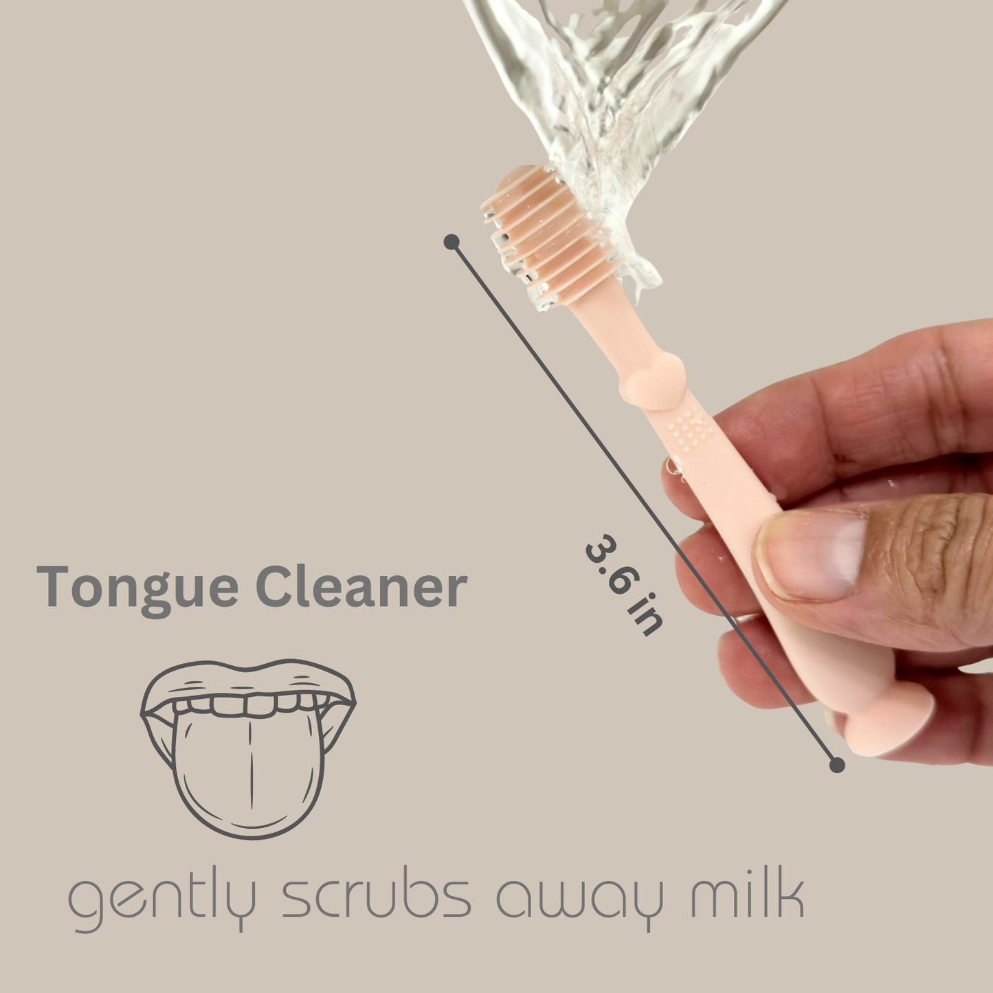 Baby Finger Toothbrush (Ivory)