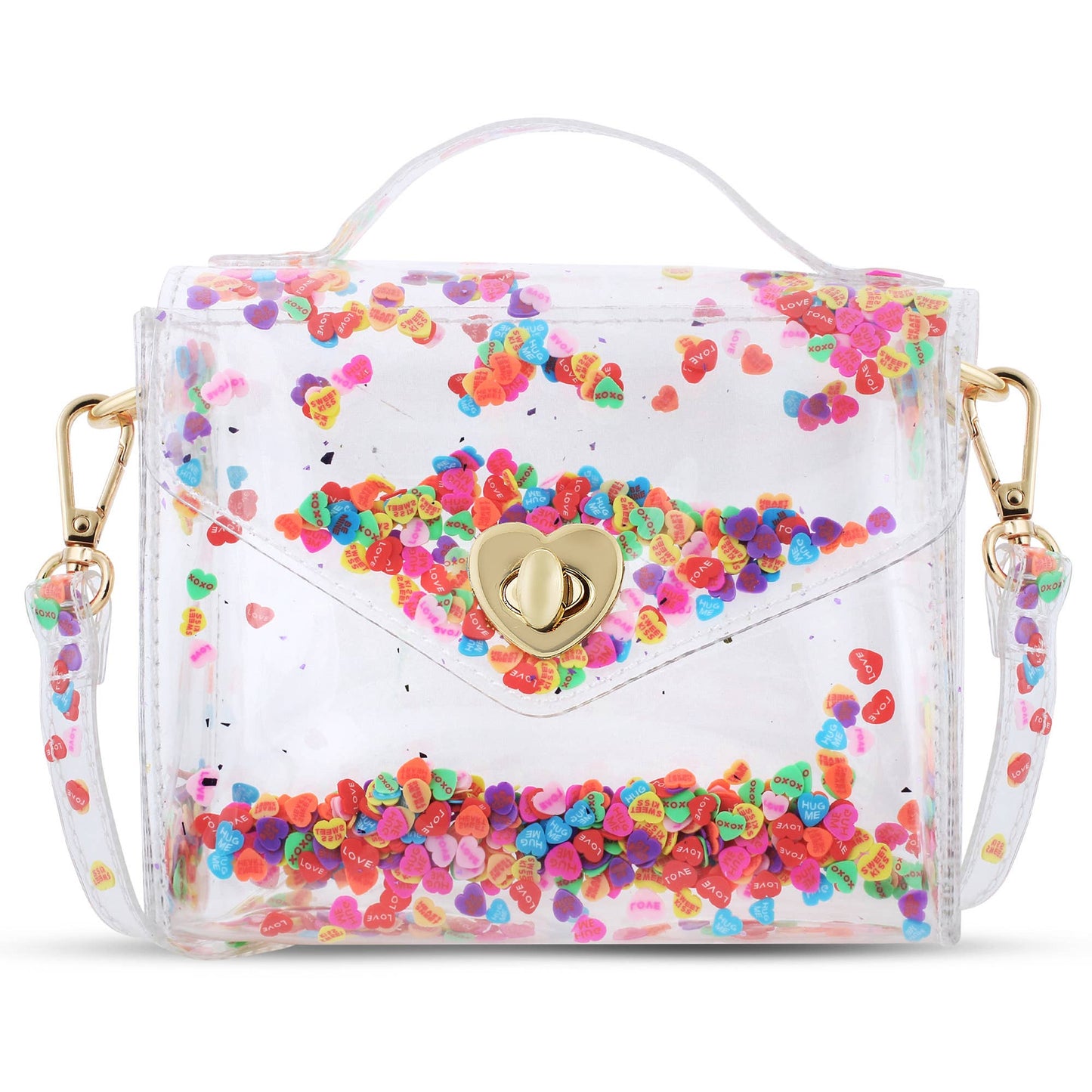 Conversation Hearts Purse