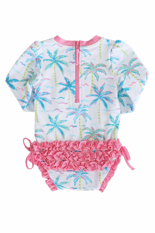 LS Swim With Ruffle Bottom | Lagoon