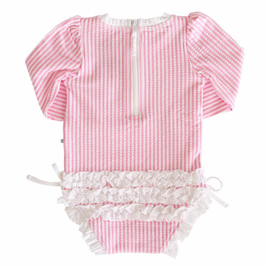 Ruffle Bottom Seersucker