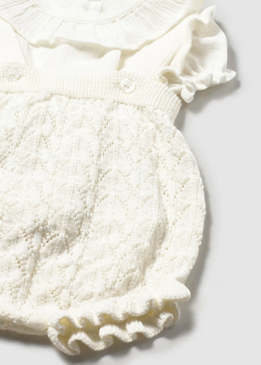 Beige Knit Bubble