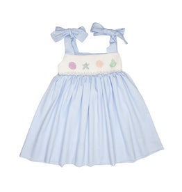 Seashell Smocked Dress