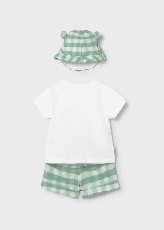 Green Turtle Short Set