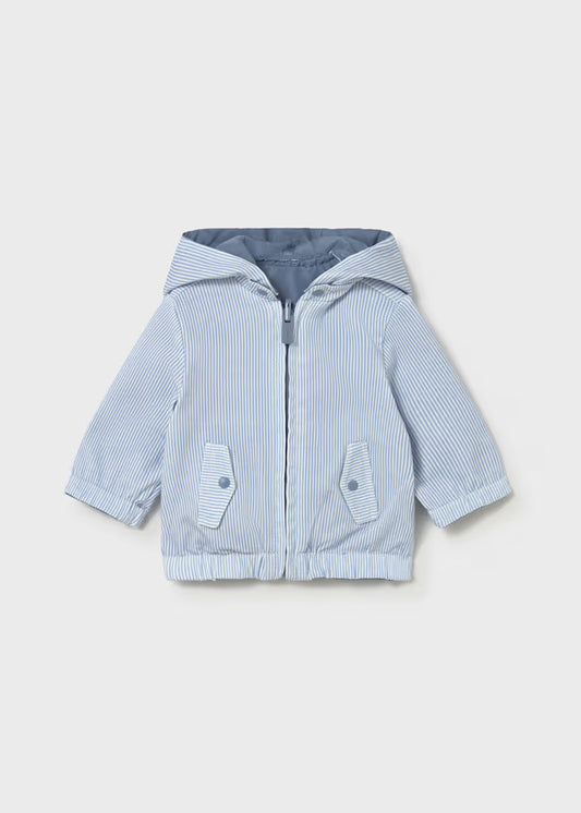 Blue Reversible Windbreaker