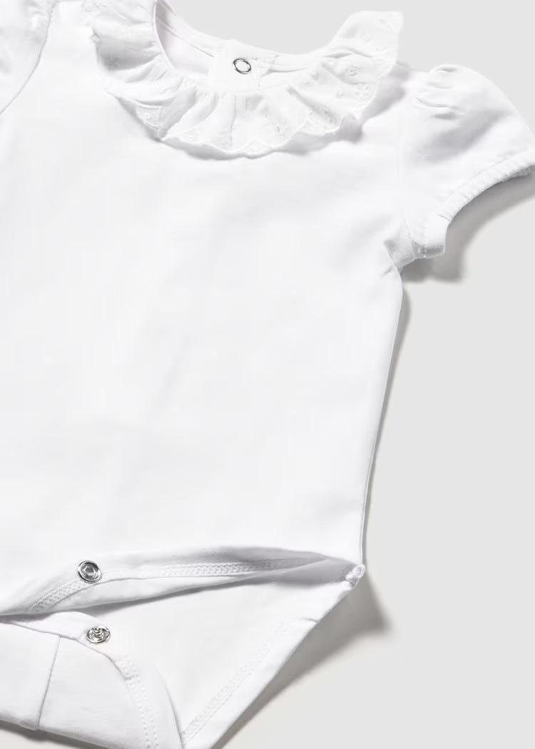White Dress Bodysuit