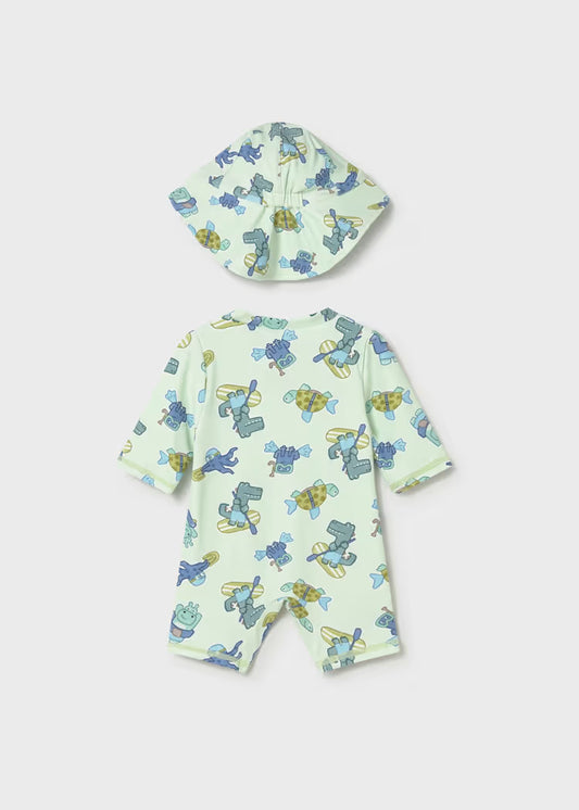 Lime Bathing Bodysuit