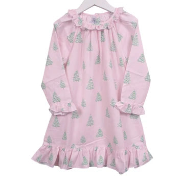 Christmas Tree Pink NightGown