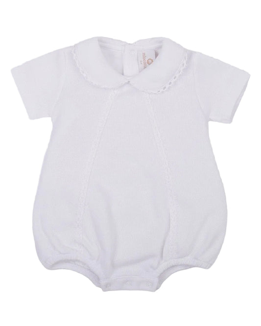White Milen Knit Bubble