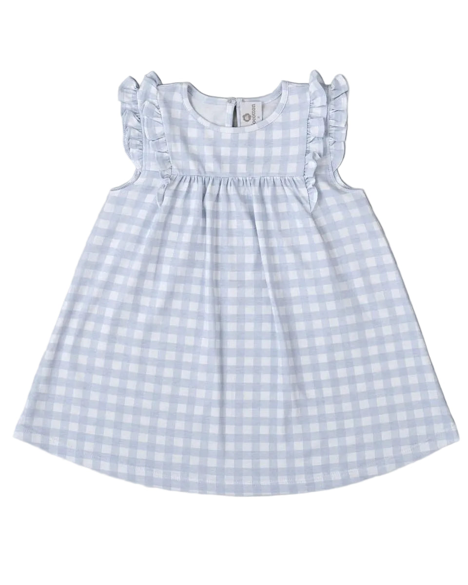 Blue Gingham Aurelia Dress