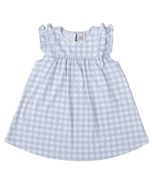 Blue Gingham Aurelia Dress