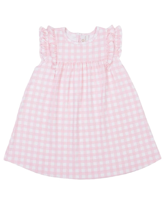 Pink Gingham Aurelia Dress
