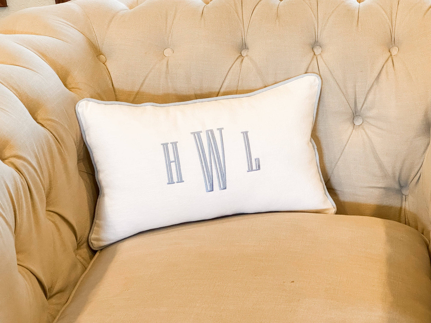 Pillow Covers: WHITE/ PINK TRIM