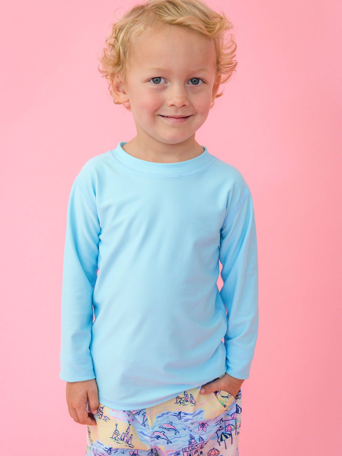 Blue Breeze Rash Guard