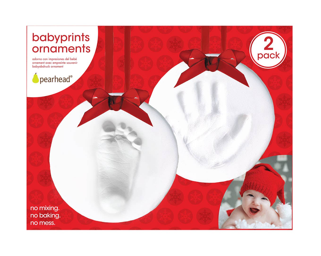 Babyprints Christmas Keepsake Ornament