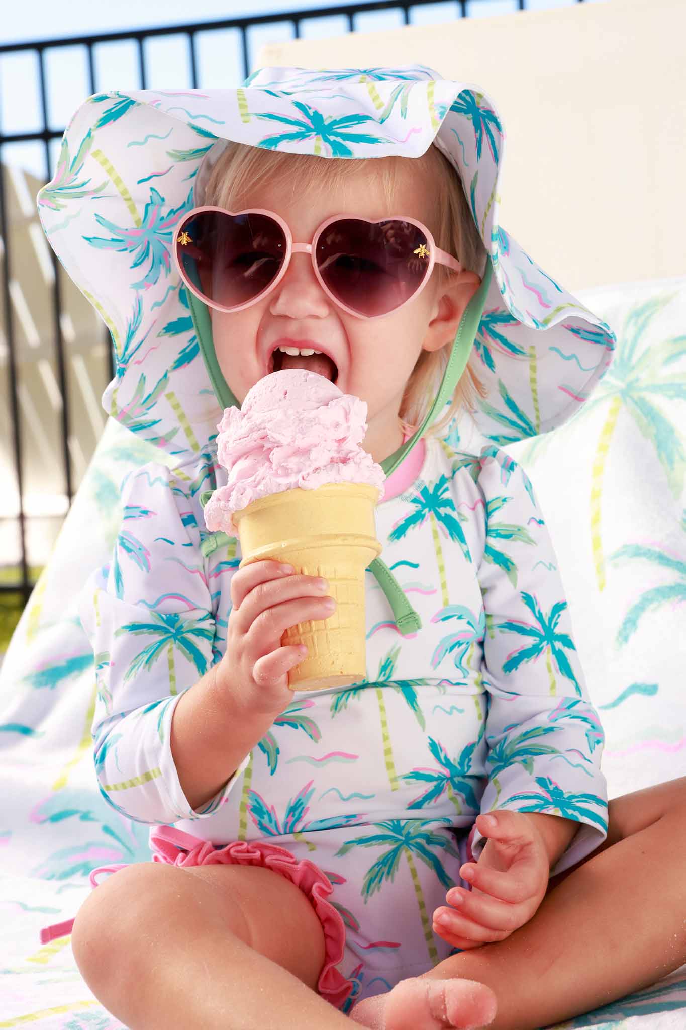 LS Swim With Ruffle Bottom | Lagoon