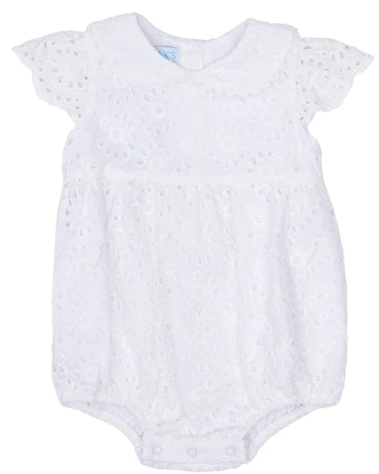 White Eyelet Bubble