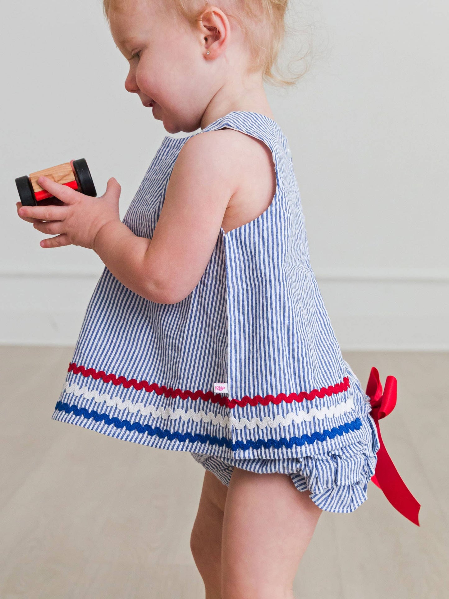 America Seersucker Bloomer Set
