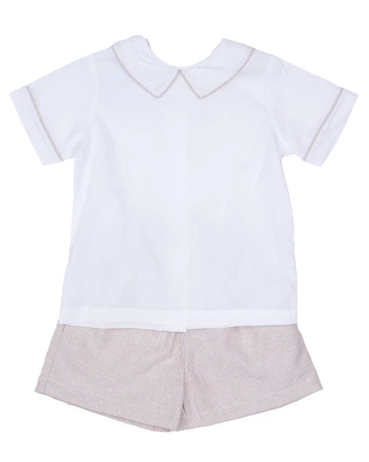 Sandbar Stripe Short Set