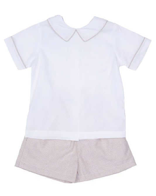 Sandbar Stripe Short Set