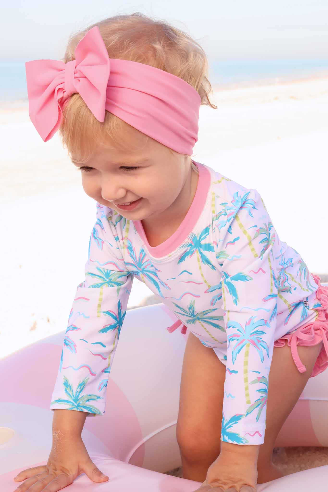 Swim Bow | Tropical Pink
