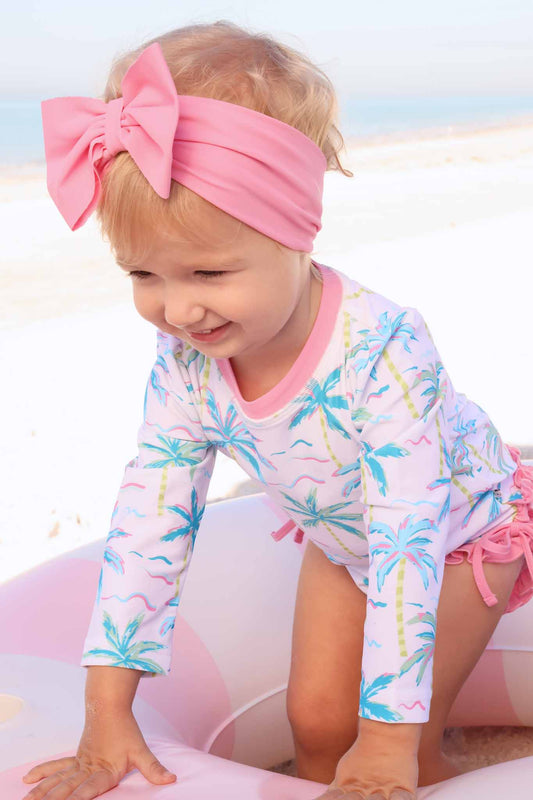 Swim Bow | Tropical Pink