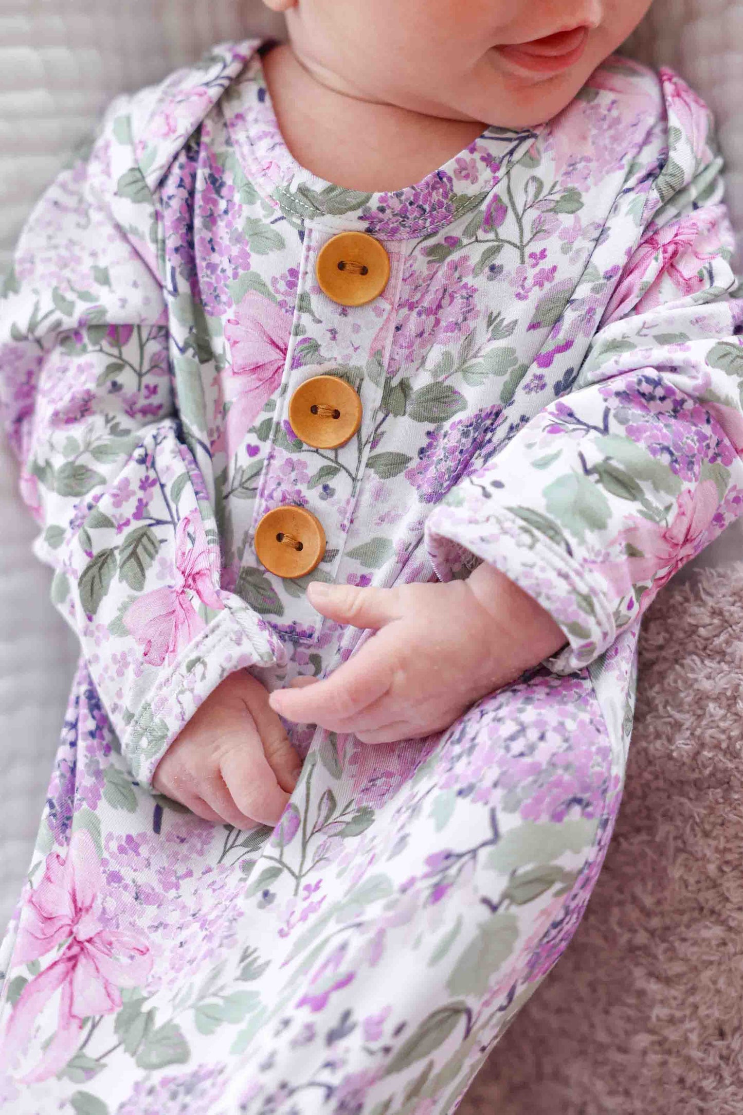 Lavender Lullaby Knotted Gown