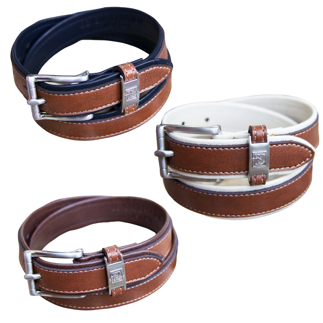 Belt White/Light Brown